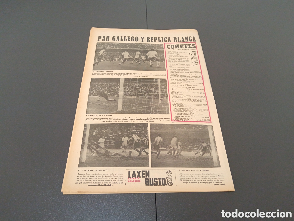 Coleccionismo deportivo: MARCA 06/10/1969 - Foto 11