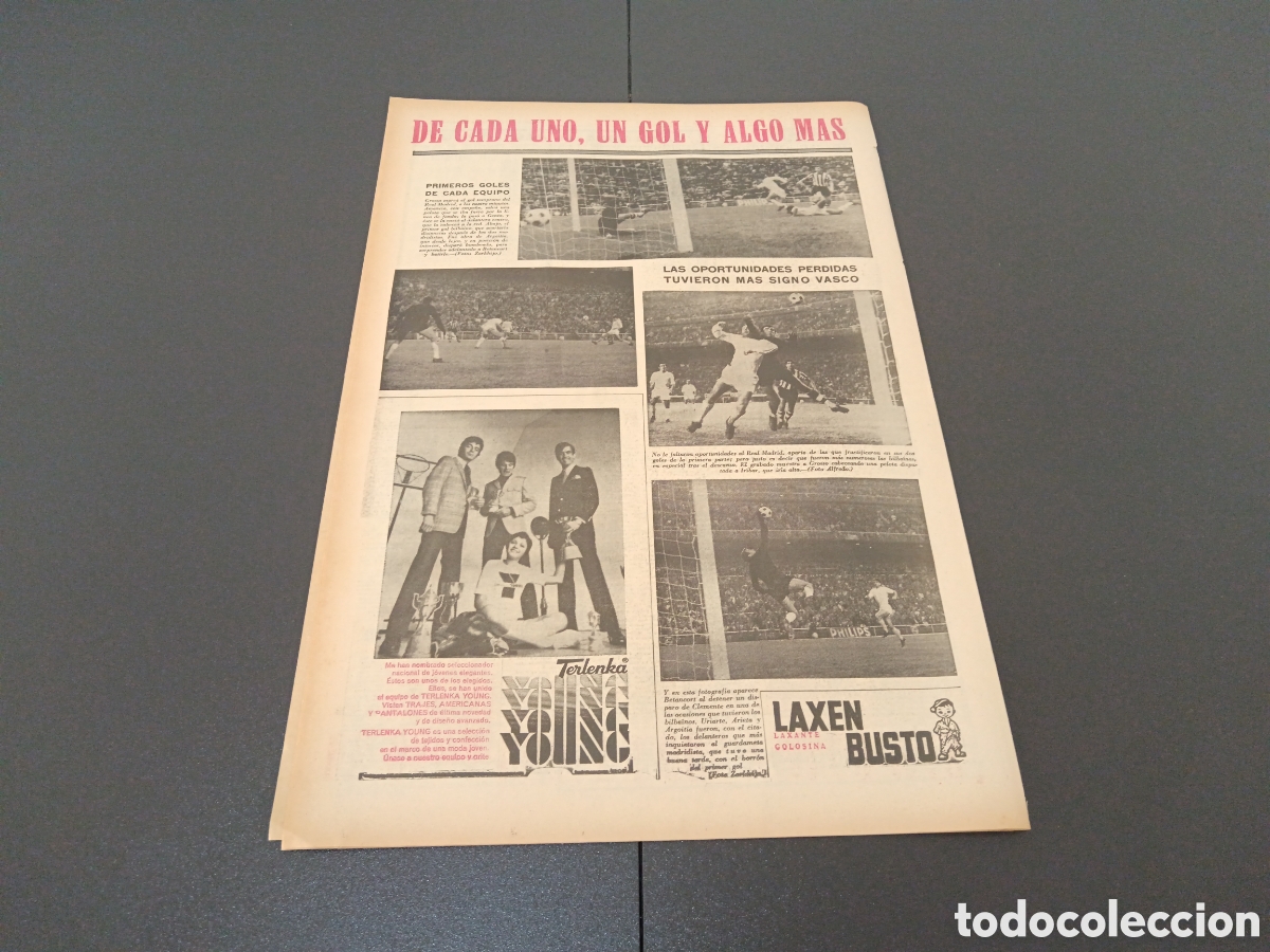 Coleccionismo deportivo: MARCA 20/10/1969 - Foto 10