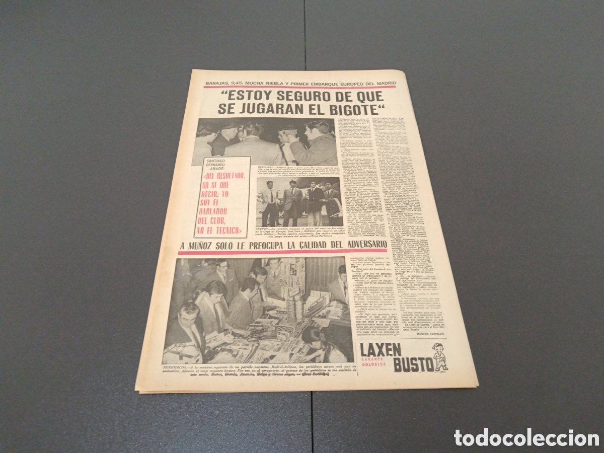 Coleccionismo deportivo: MARCA 17/11/1969 - Foto 10