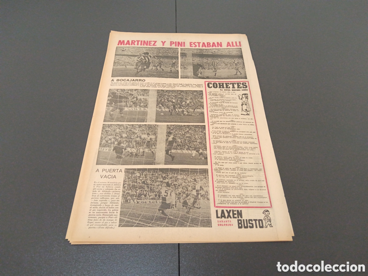 Coleccionismo deportivo: MARCA 22/12/1969 - Foto 11