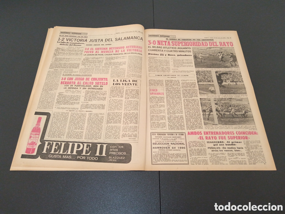 Coleccionismo deportivo: MARCA 19/01/1970 - Foto 7