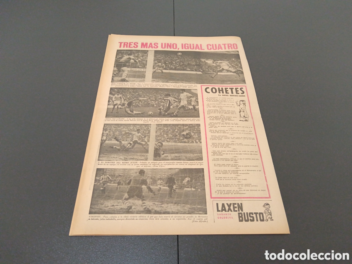 Coleccionismo deportivo: MARCA 19/01/1970 - Foto 10