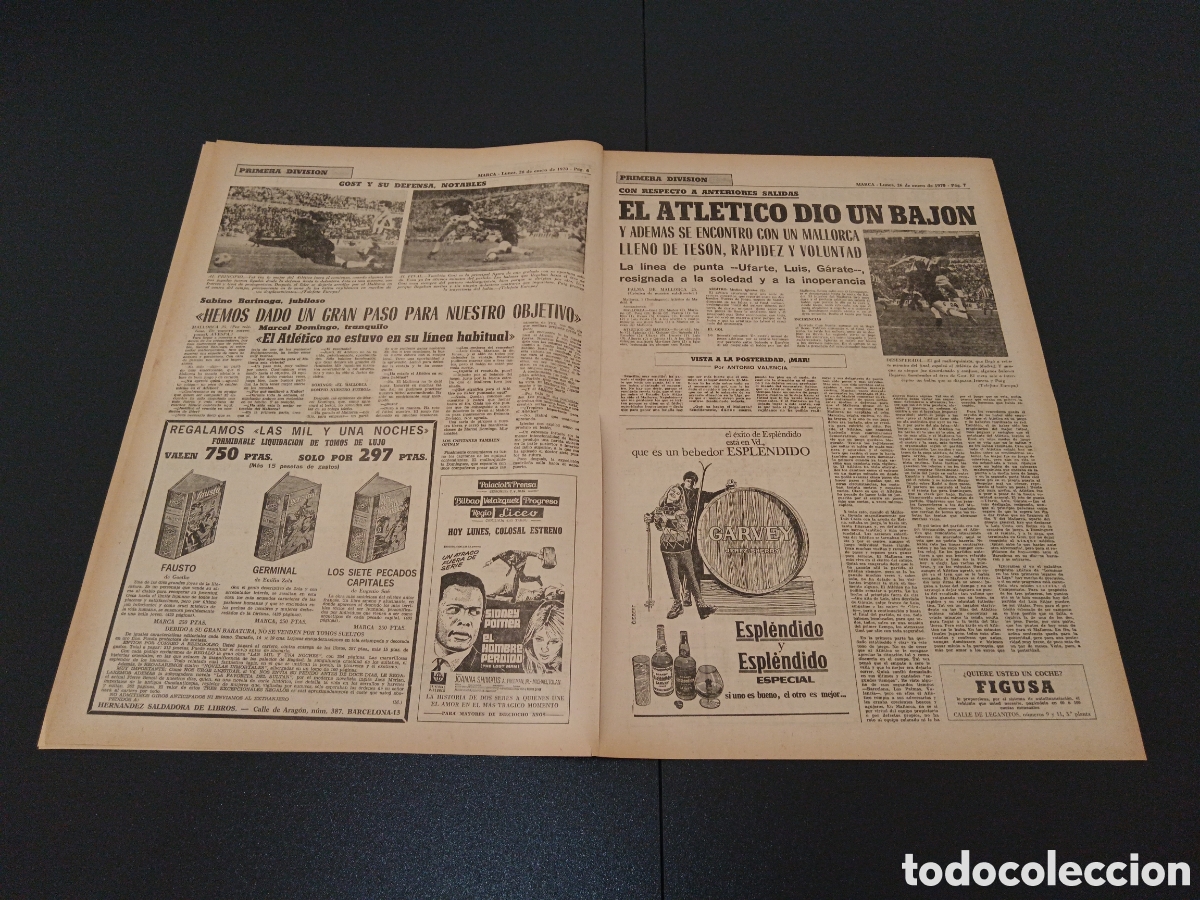 Coleccionismo deportivo: MARCA 26/01/1970 - Foto 4