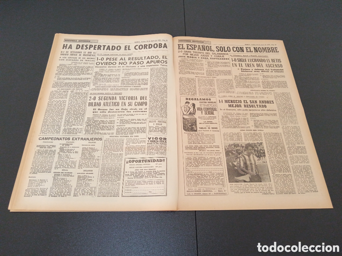 Coleccionismo deportivo: MARCA 26/01/1970 - Foto 8