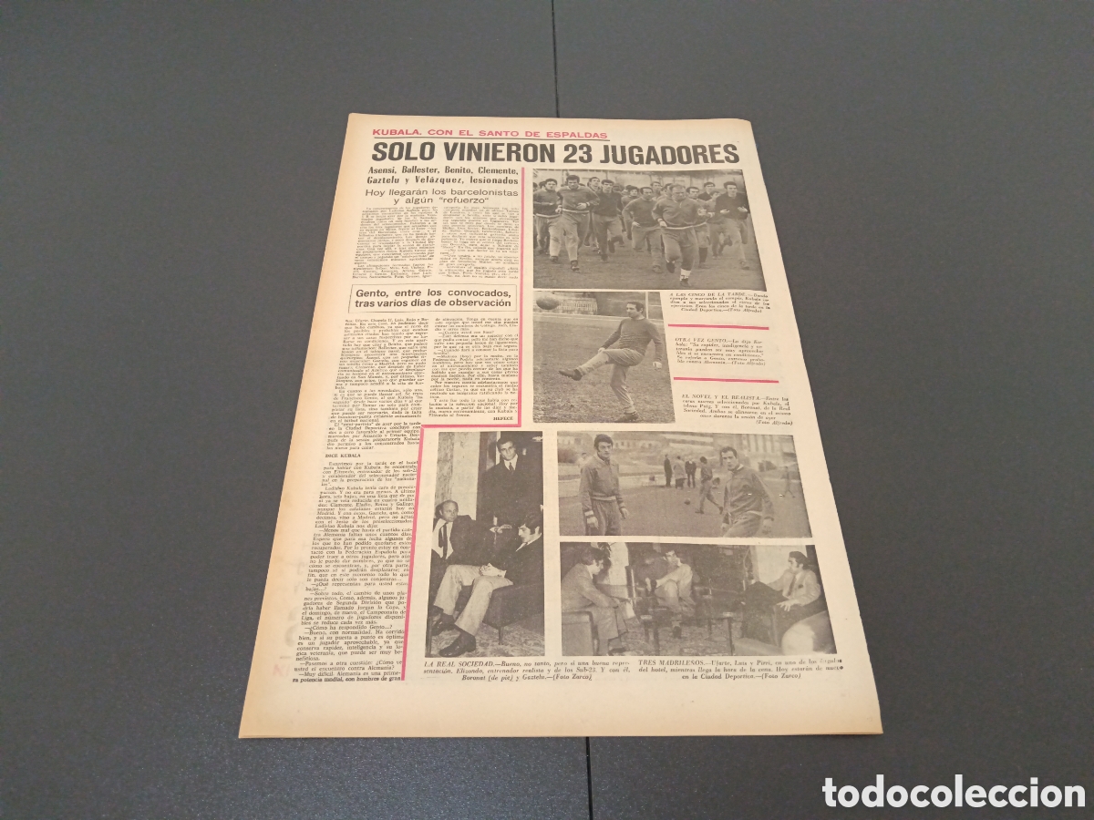 Coleccionismo deportivo: MARCA 05/02/1970 - Foto 6
