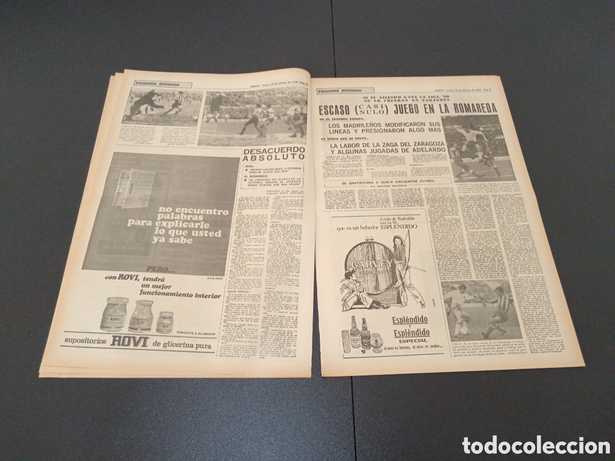 Coleccionismo deportivo: MARCA 16/02/1970 - Foto 4