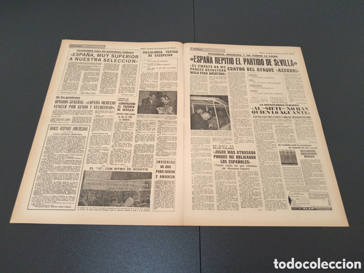 Coleccionismo deportivo: MARCA 22/02/1970 - Foto 4