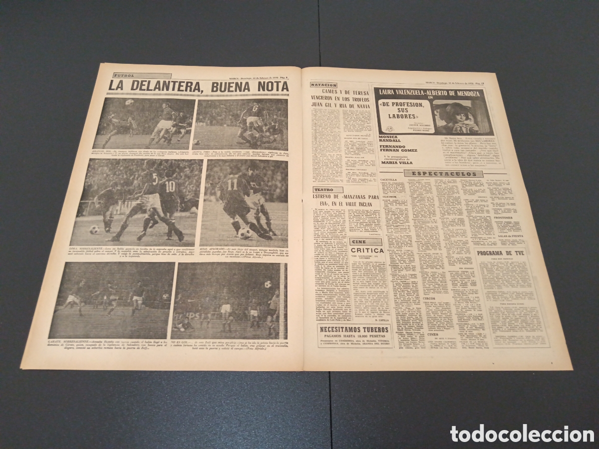 Coleccionismo deportivo: MARCA 22/02/1970 - Foto 5