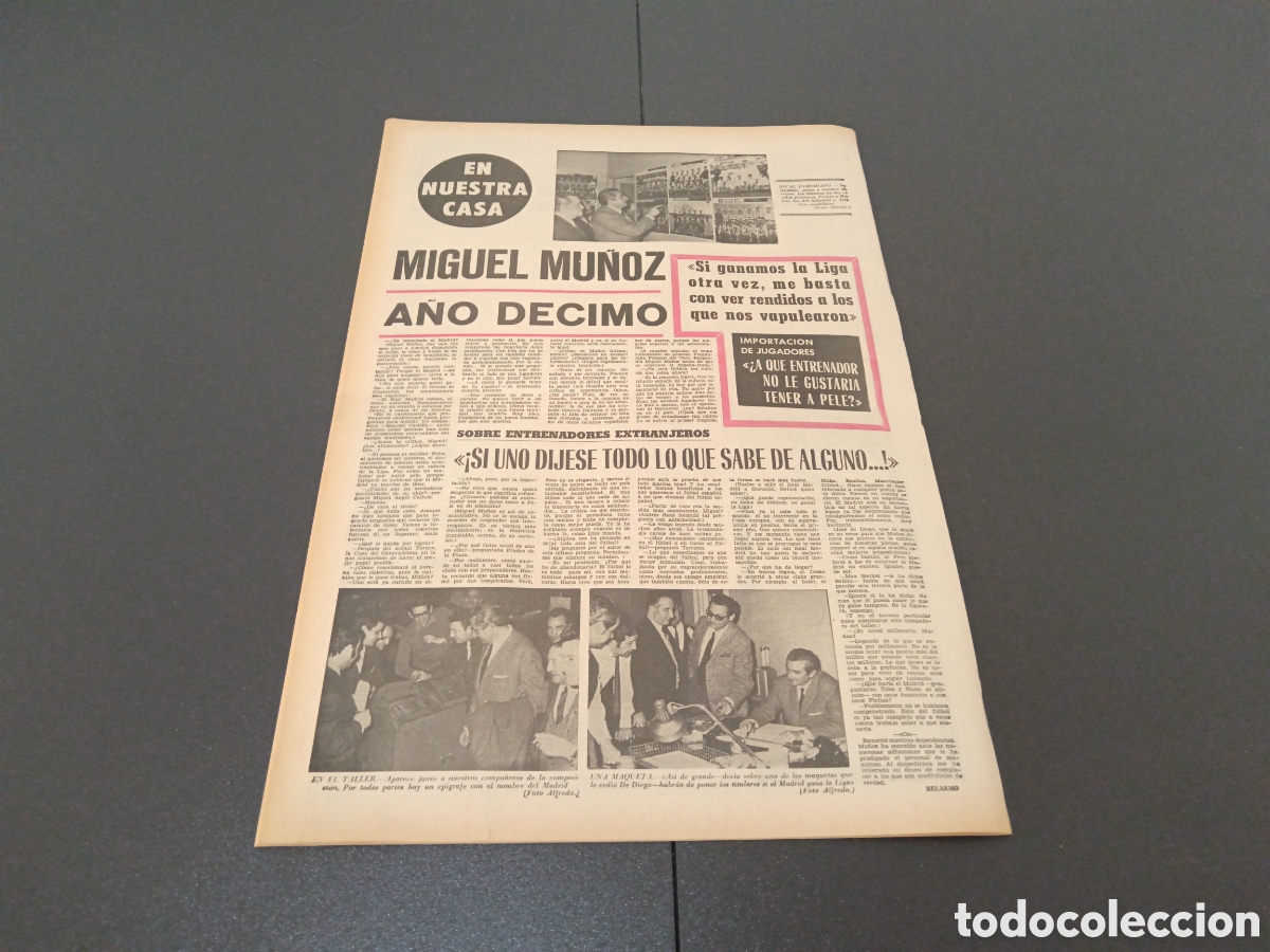 Coleccionismo deportivo: MARCA 23/02/1970 - Foto 10