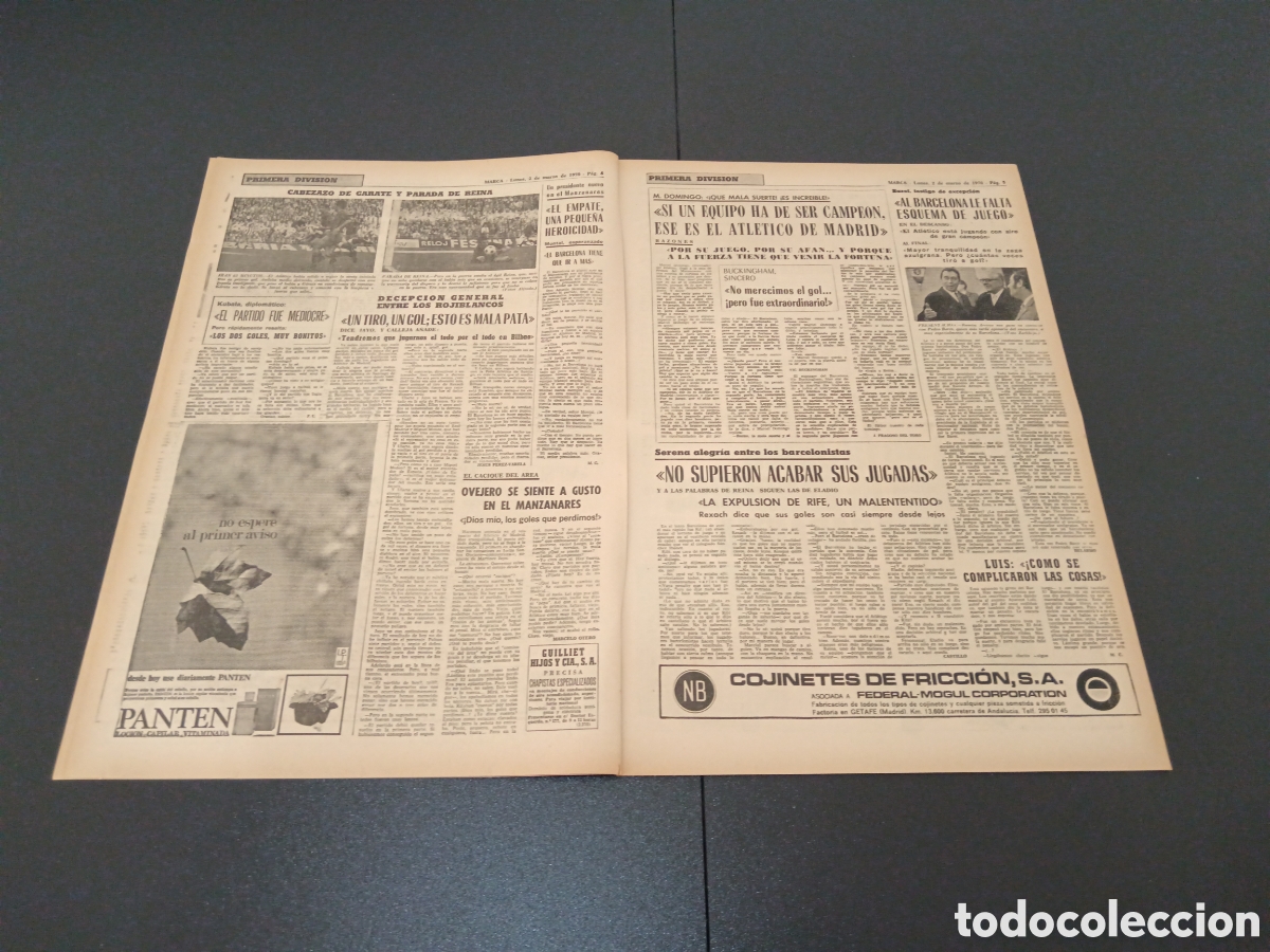 Coleccionismo deportivo: MARCA 02/03/1970 - Foto 3