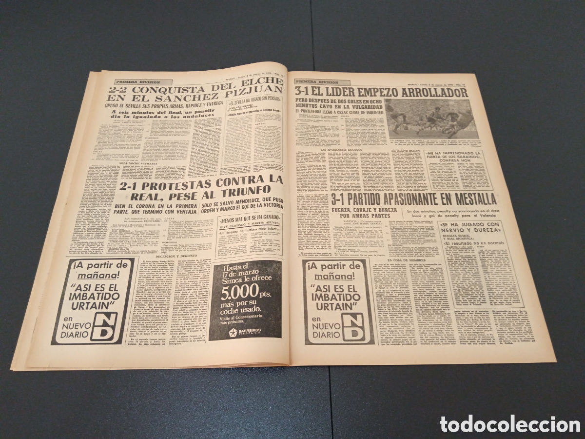 Coleccionismo deportivo: MARCA 02/03/1970 - Foto 6