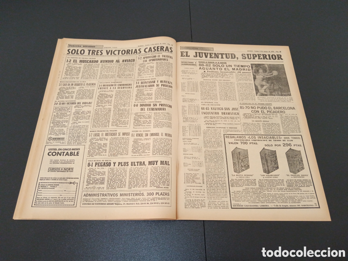 Coleccionismo deportivo: MARCA 02/03/1970 - Foto 10