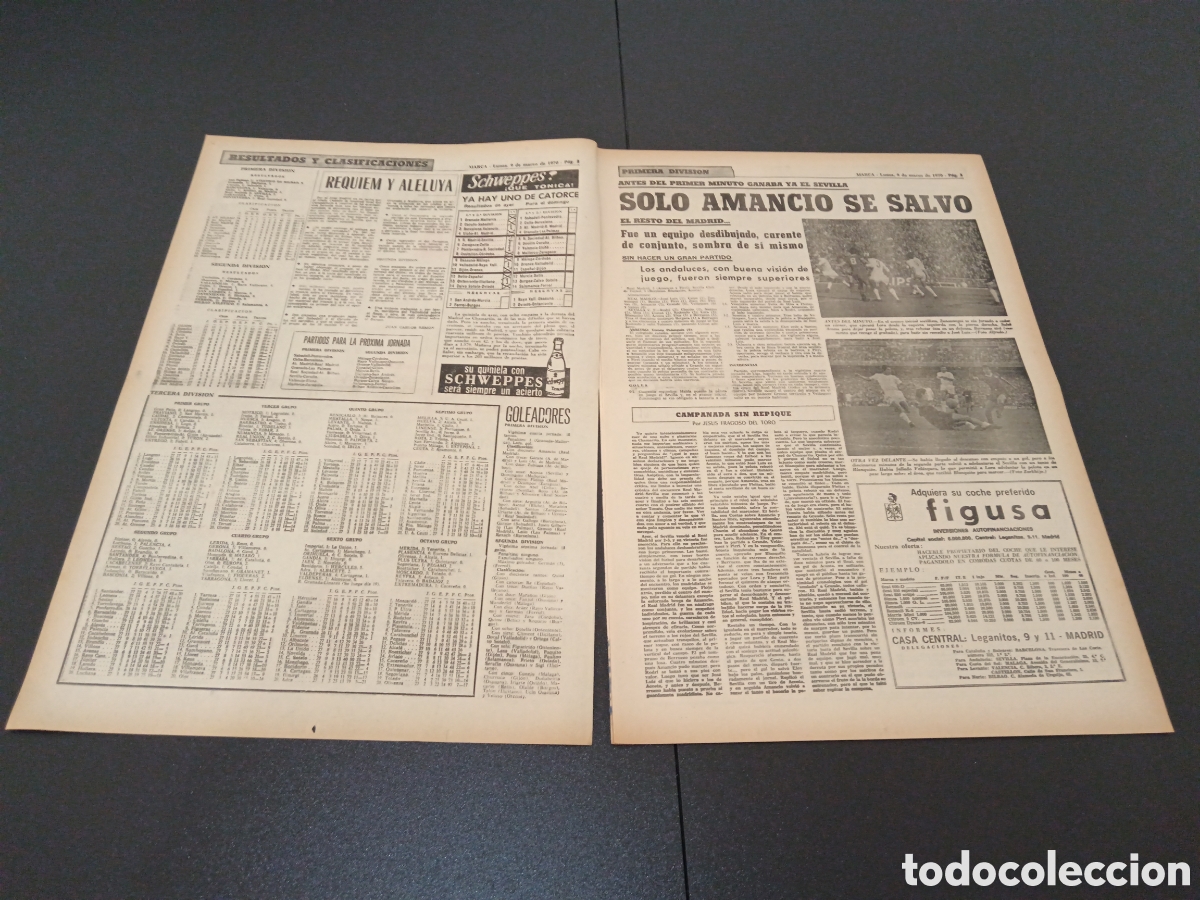 Coleccionismo deportivo: MARCA 09/03/1970 - Foto 2