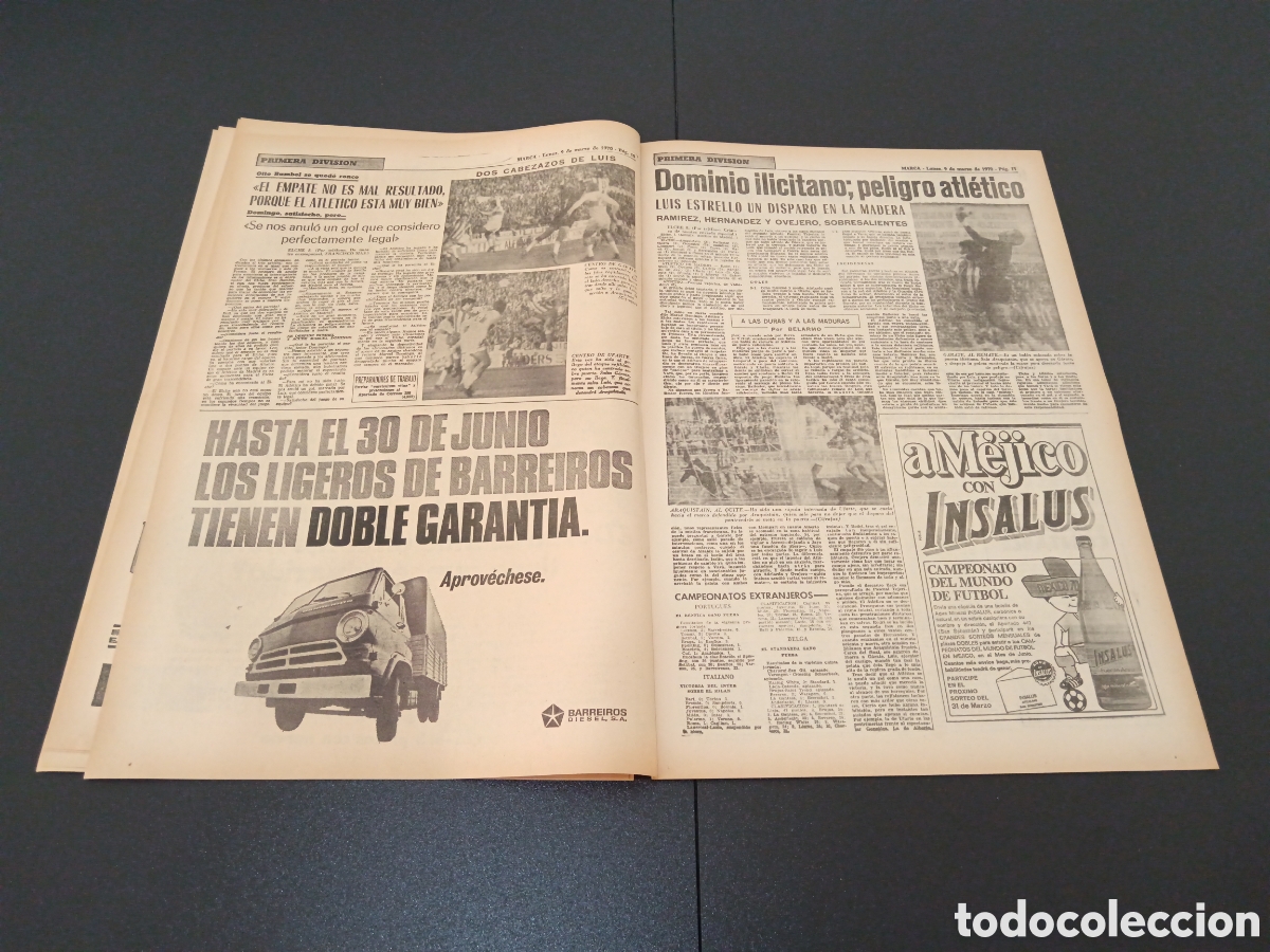 Coleccionismo deportivo: MARCA 09/03/1970 - Foto 6