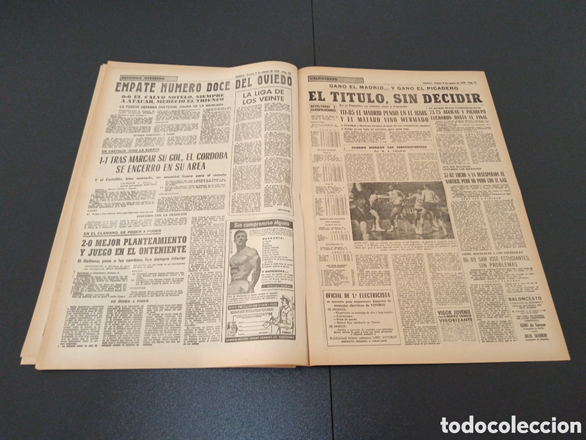 Coleccionismo deportivo: MARCA 09/03/1970 - Foto 10