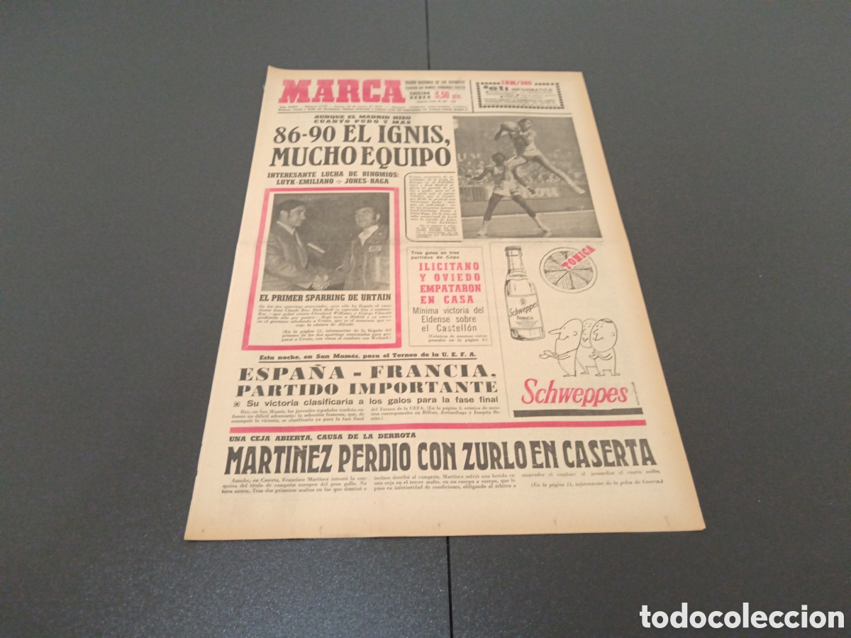 Coleccionismo deportivo: MARCA 12/03/1970 - Foto 1