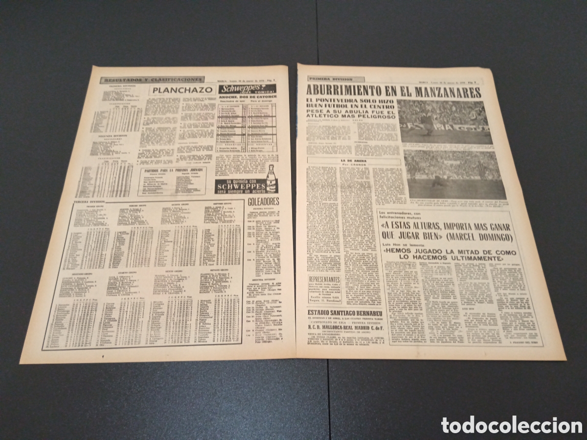 Coleccionismo deportivo: MARCA 30/03/1970 - Foto 2