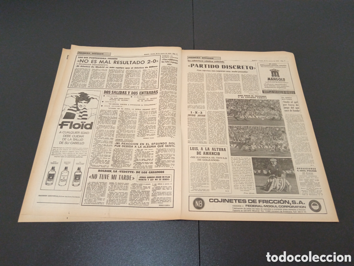 Coleccionismo deportivo: MARCA 30/03/1970 - Foto 3