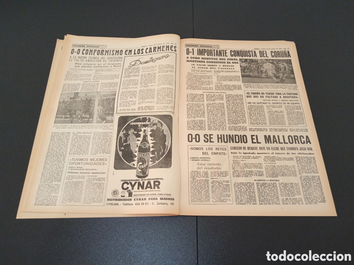 Coleccionismo deportivo: MARCA 30/03/1970 - Foto 6