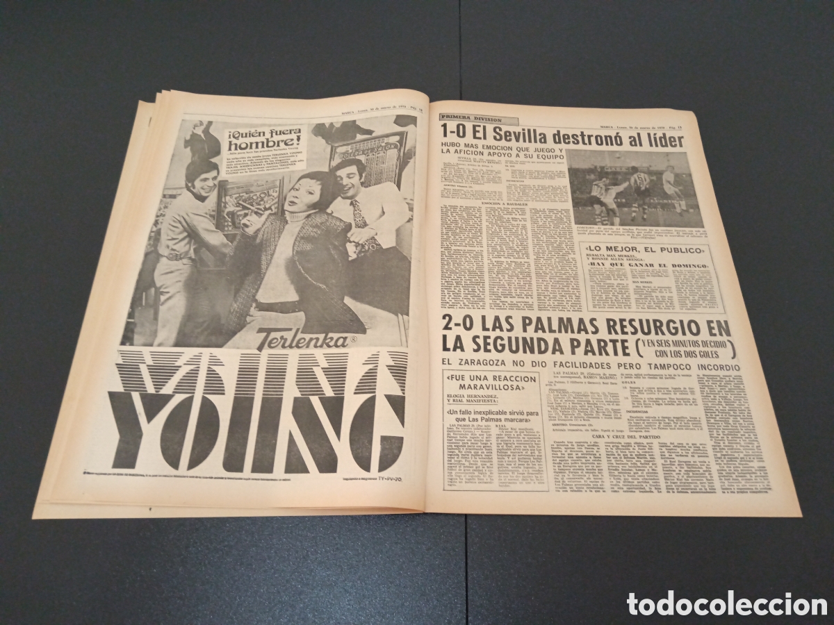 Coleccionismo deportivo: MARCA 30/03/1970 - Foto 7