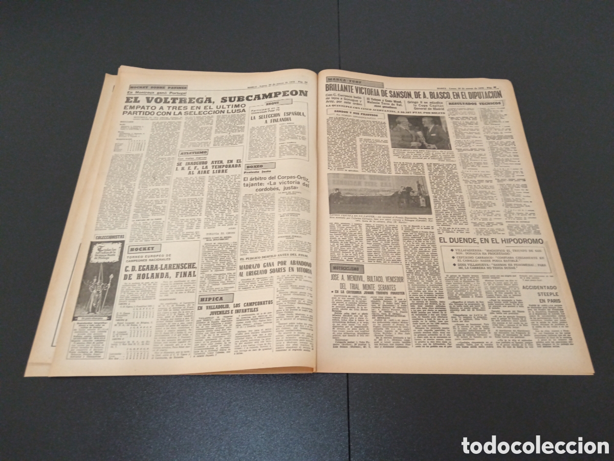 Coleccionismo deportivo: MARCA 30/03/1970 - Foto 12