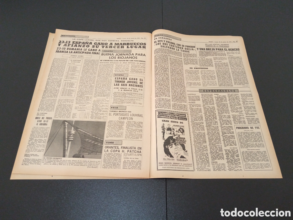 Coleccionismo deportivo: MARCA 30/03/1970 - Foto 13
