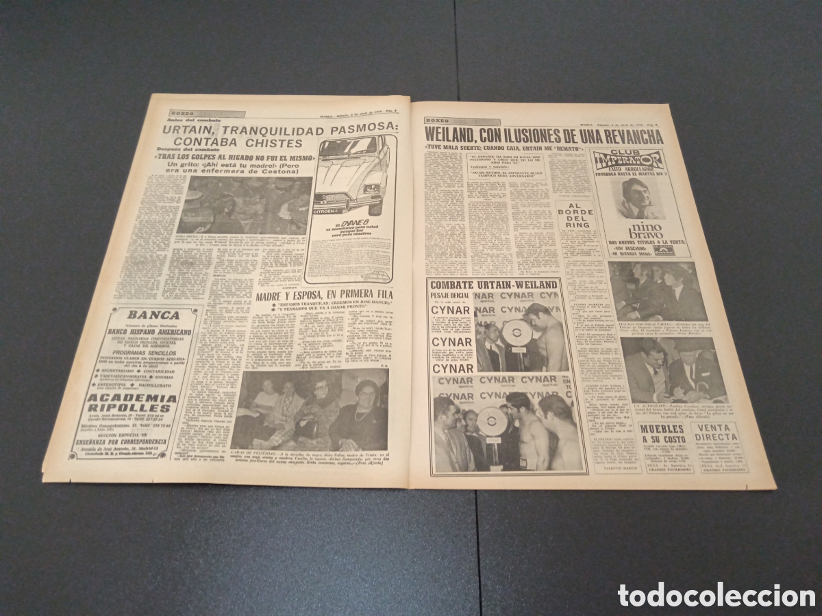Coleccionismo deportivo: MARCA 04/04/1970 - Foto 3