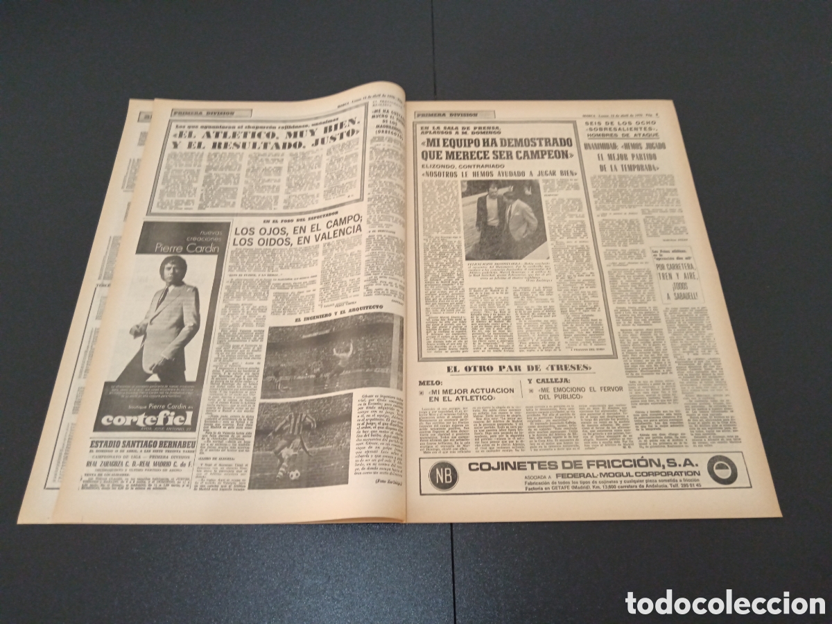 Coleccionismo deportivo: MARCA 13/04/1970 - Foto 3