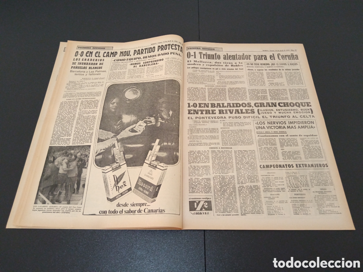 Coleccionismo deportivo: MARCA 13/04/1970 - Foto 7