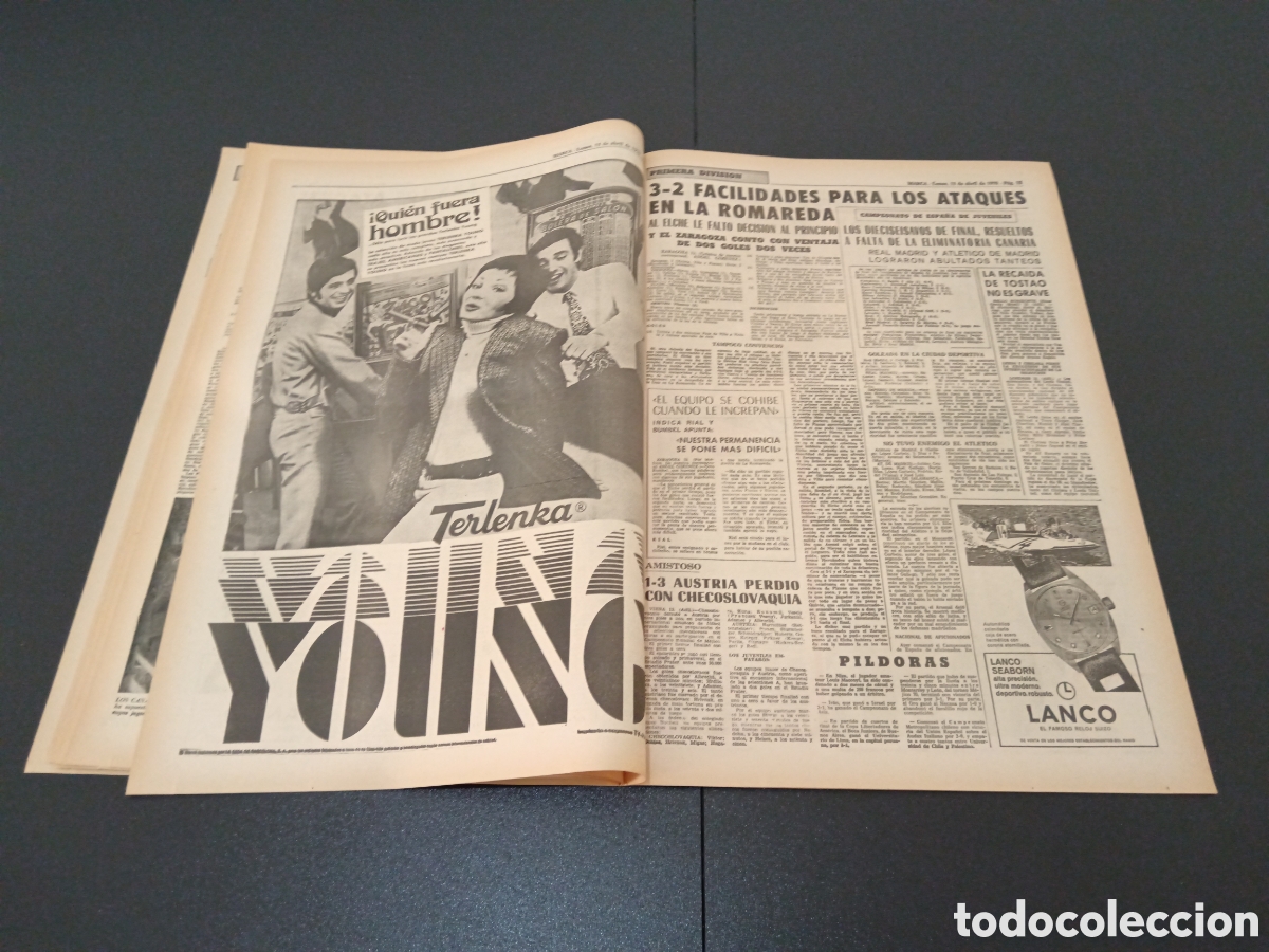 Coleccionismo deportivo: MARCA 13/04/1970 - Foto 8