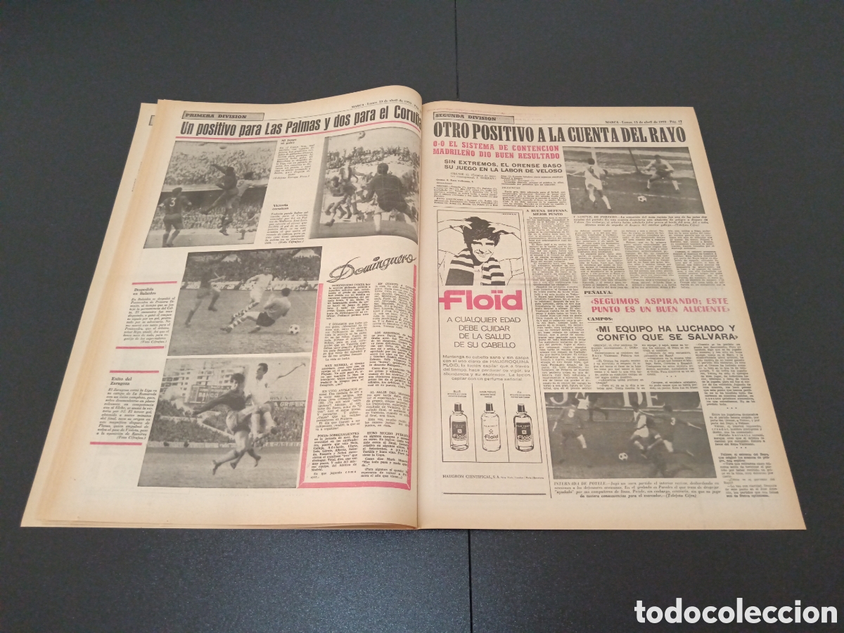 Coleccionismo deportivo: MARCA 13/04/1970 - Foto 9