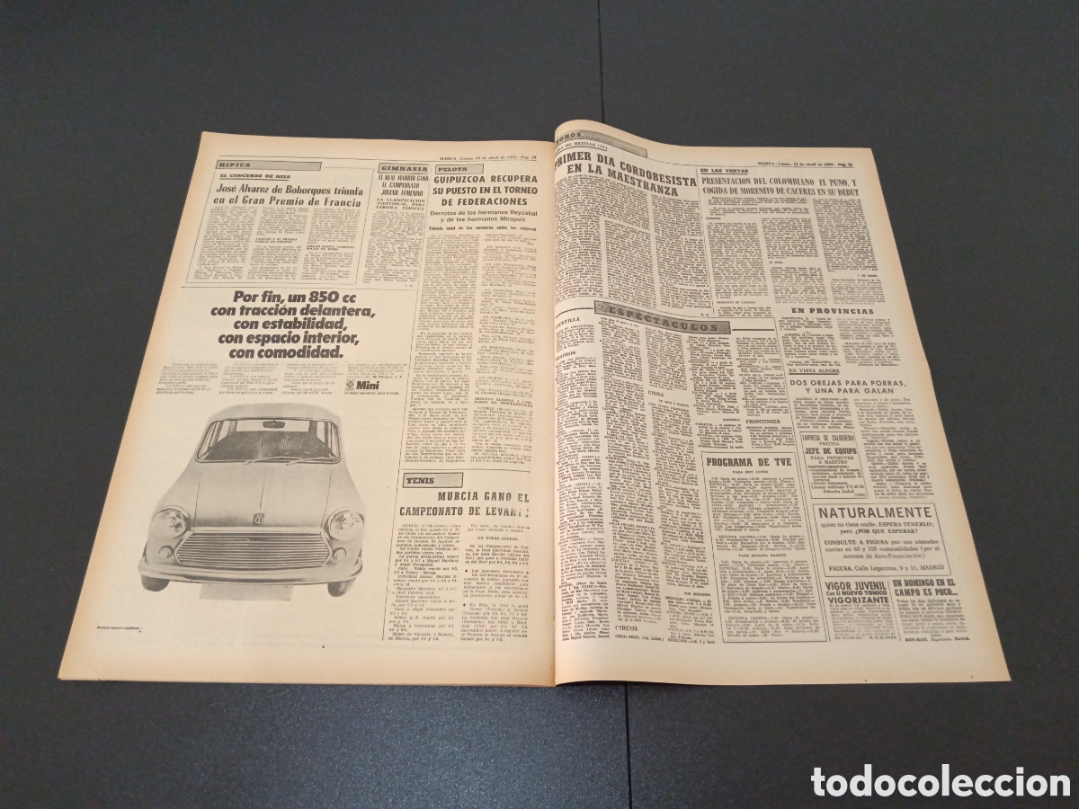 Coleccionismo deportivo: MARCA 13/04/1970 - Foto 13