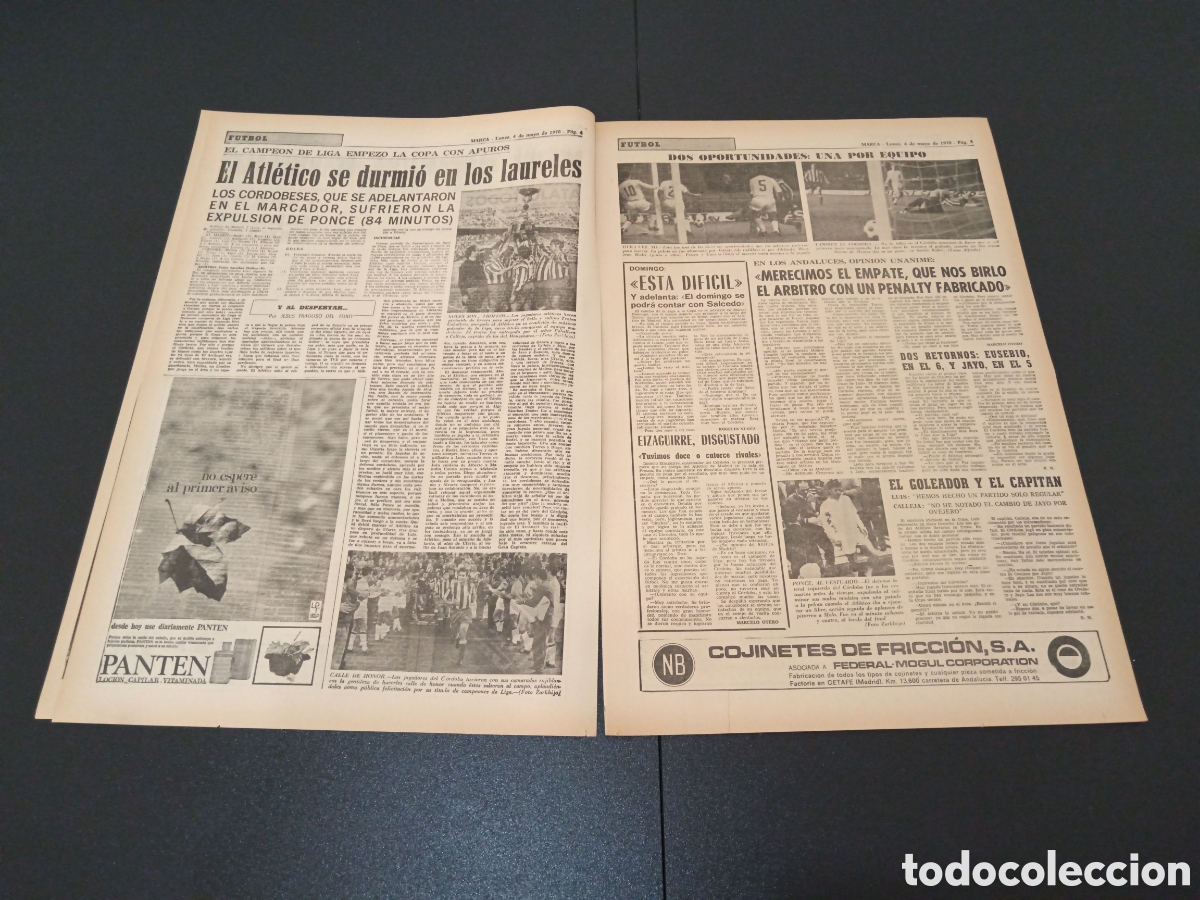 Coleccionismo deportivo: MARCA 04/05/1970 - Foto 3