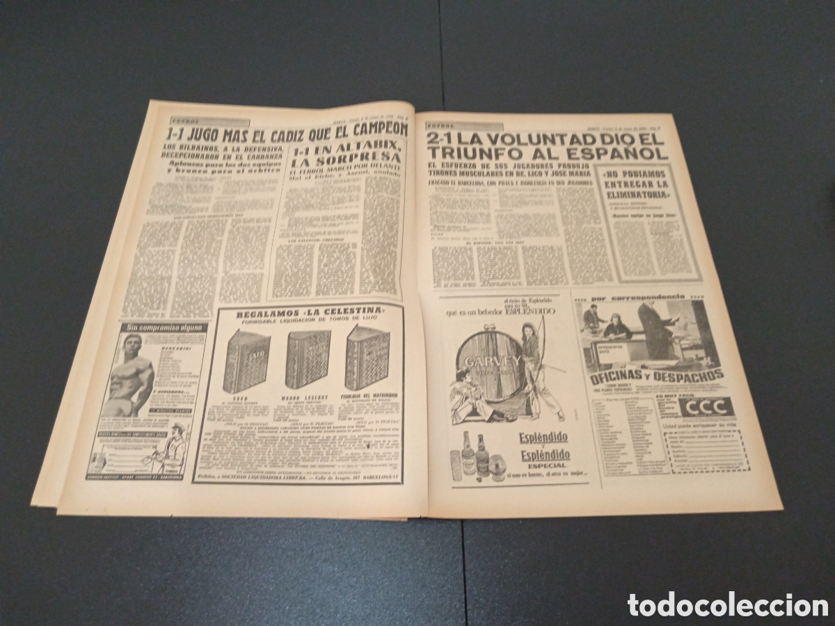 Coleccionismo deportivo: MARCA 04/05/1970 - Foto 4