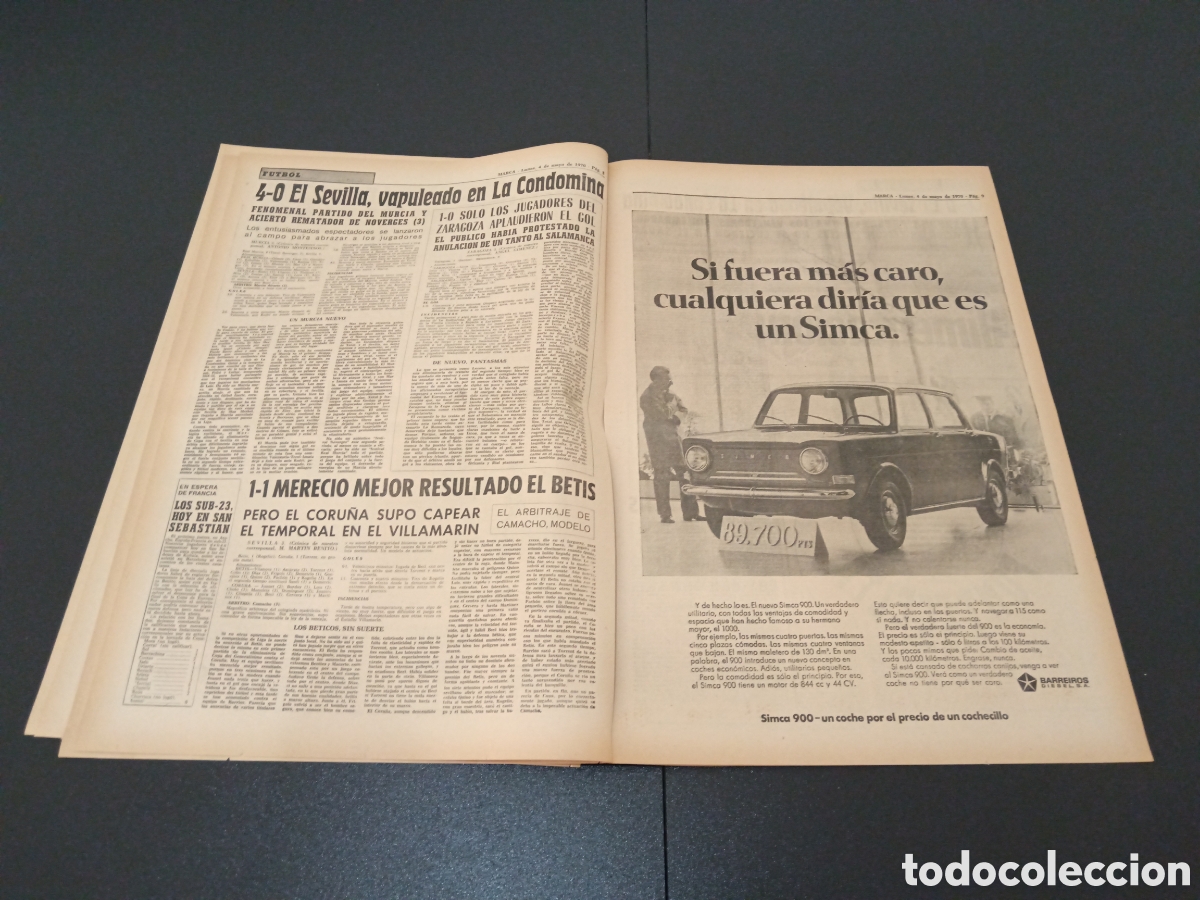 Coleccionismo deportivo: MARCA 04/05/1970 - Foto 5
