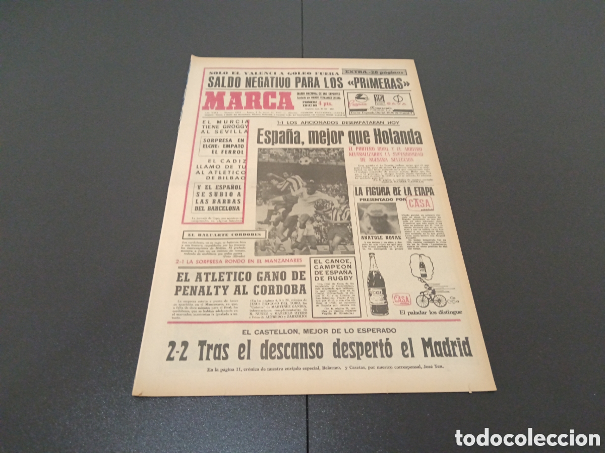 Coleccionismo deportivo: MARCA 04/05/1970 - Foto 1