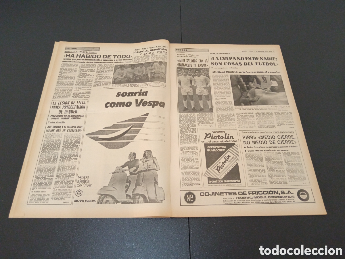 Coleccionismo deportivo: MARCA 11/05/1970 - Foto 3