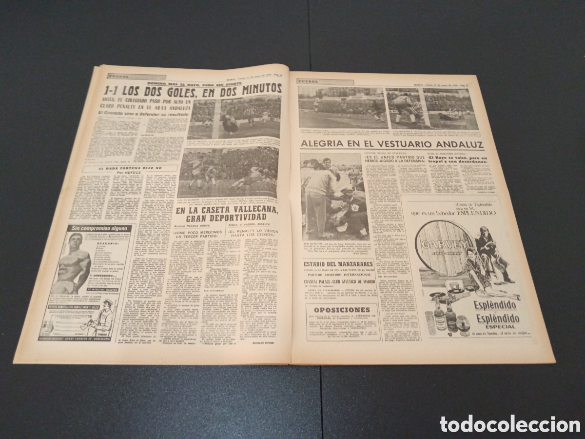 Coleccionismo deportivo: MARCA 11/05/1970 - Foto 4