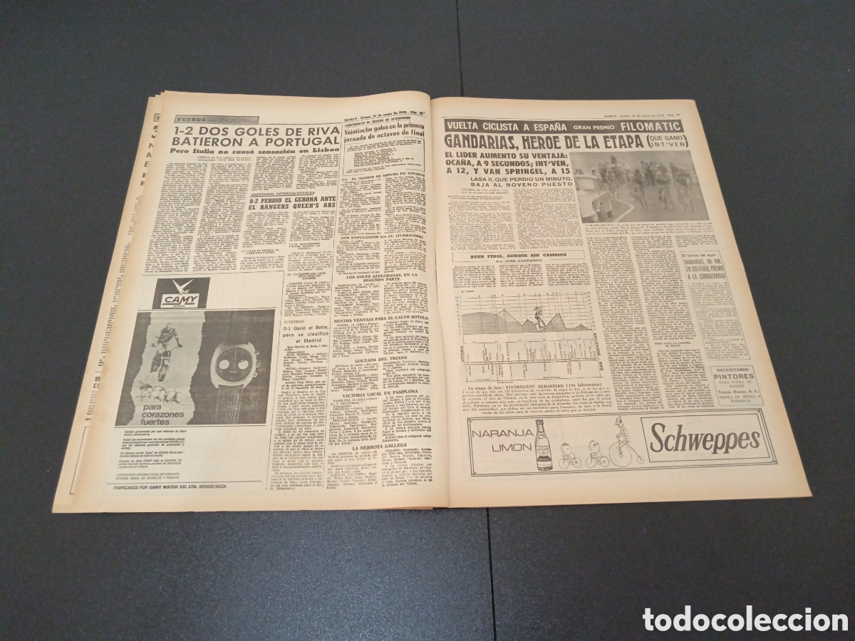 Coleccionismo deportivo: MARCA 11/05/1970 - Foto 9