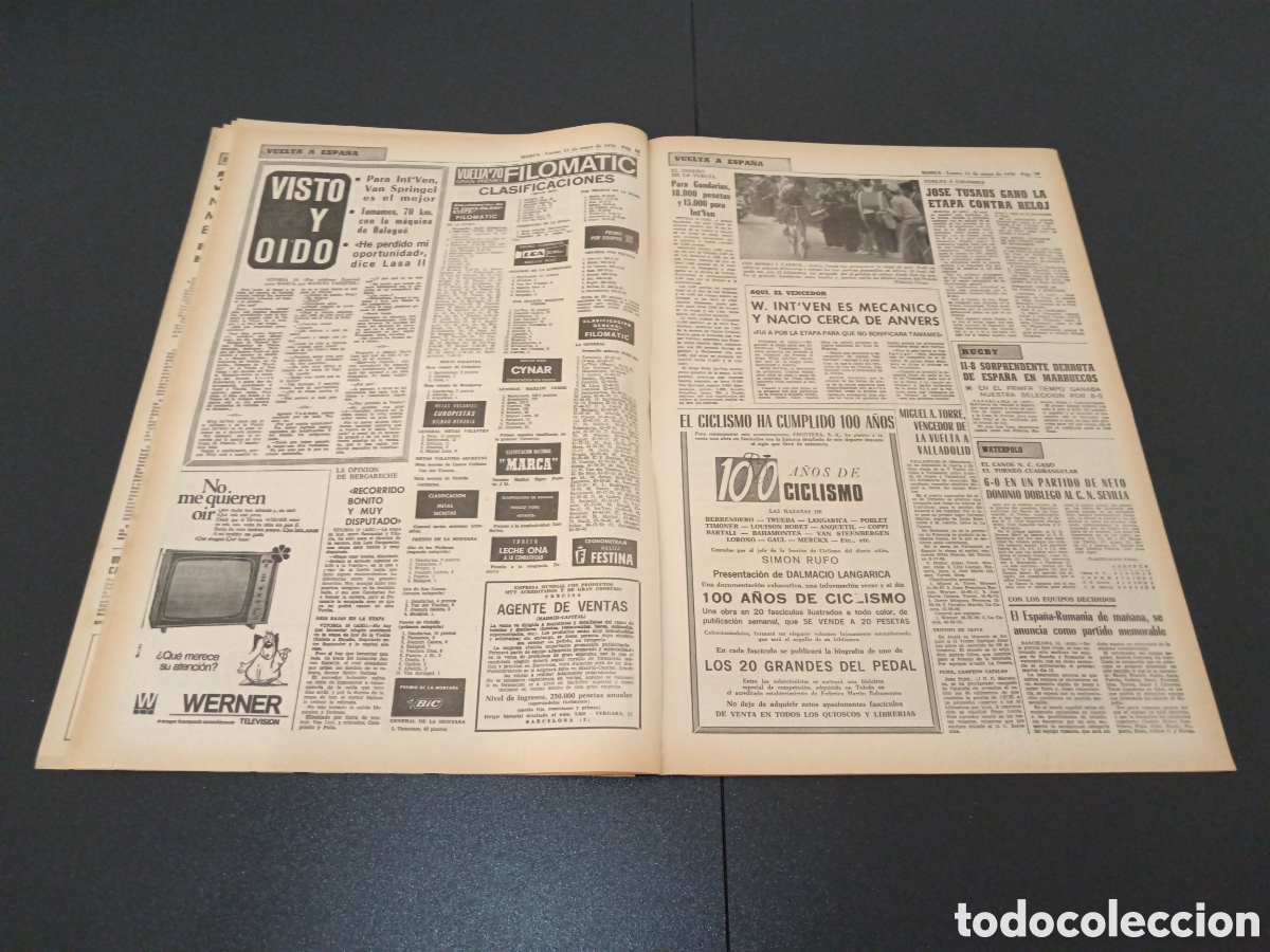 Coleccionismo deportivo: MARCA 11/05/1970 - Foto 10