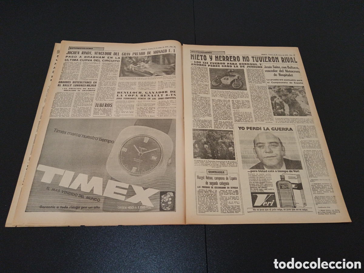 Coleccionismo deportivo: MARCA 11/05/1970 - Foto 13