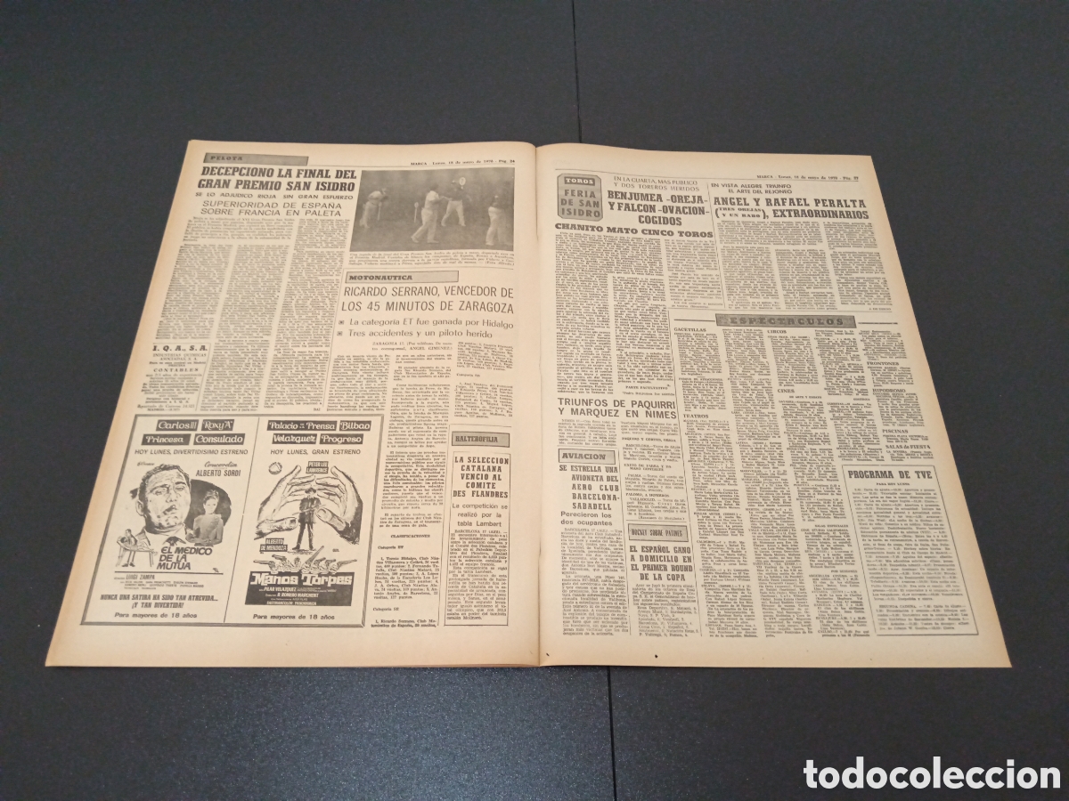 Coleccionismo deportivo: MARCA 18/05/1970 - Foto 10