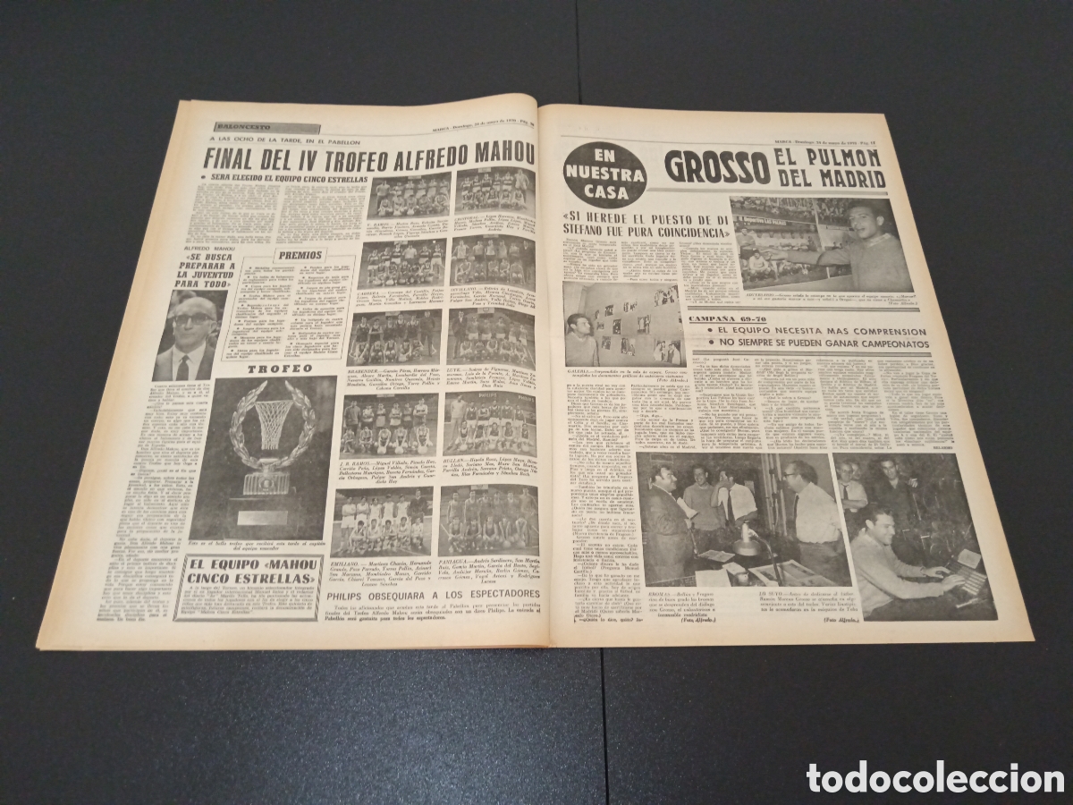 Coleccionismo deportivo: MARCA 24/05/1970 - Foto 5