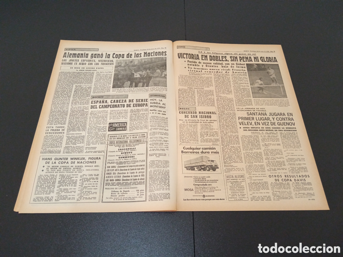 Coleccionismo deportivo: MARCA 24/05/1970 - Foto 6