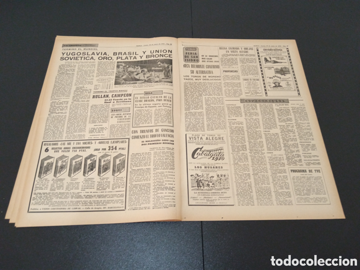 Coleccionismo deportivo: MARCA 25/05/1970 - Foto 10