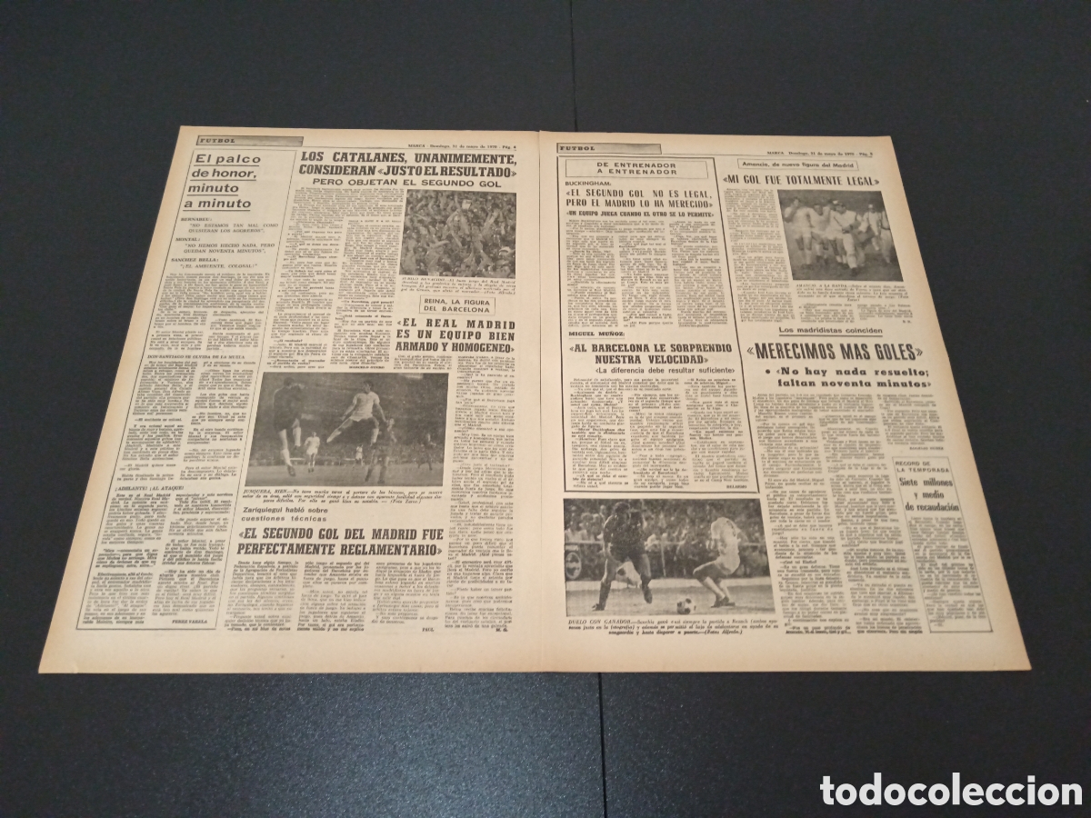 Coleccionismo deportivo: MARCA 31/05/1970 - Foto 3