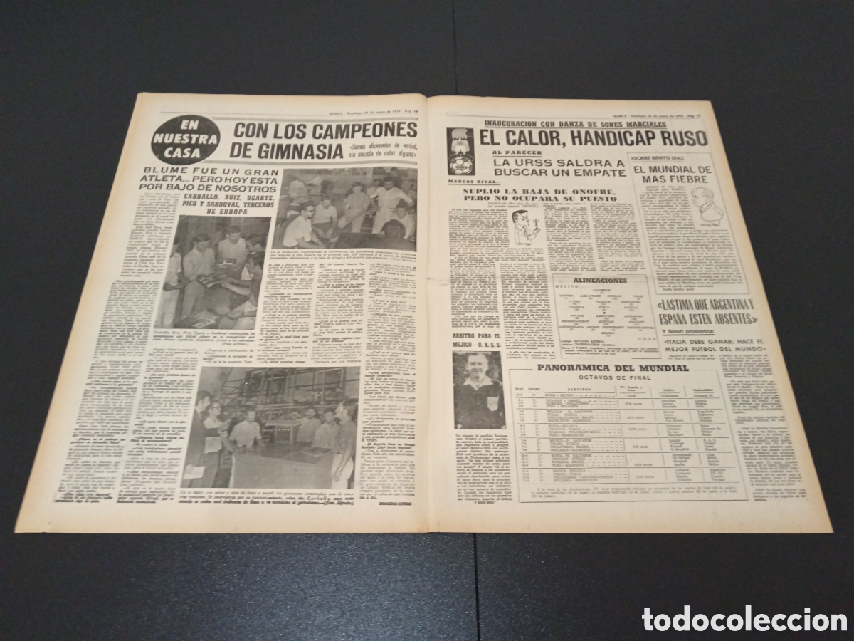 Coleccionismo deportivo: MARCA 31/05/1970 - Foto 6