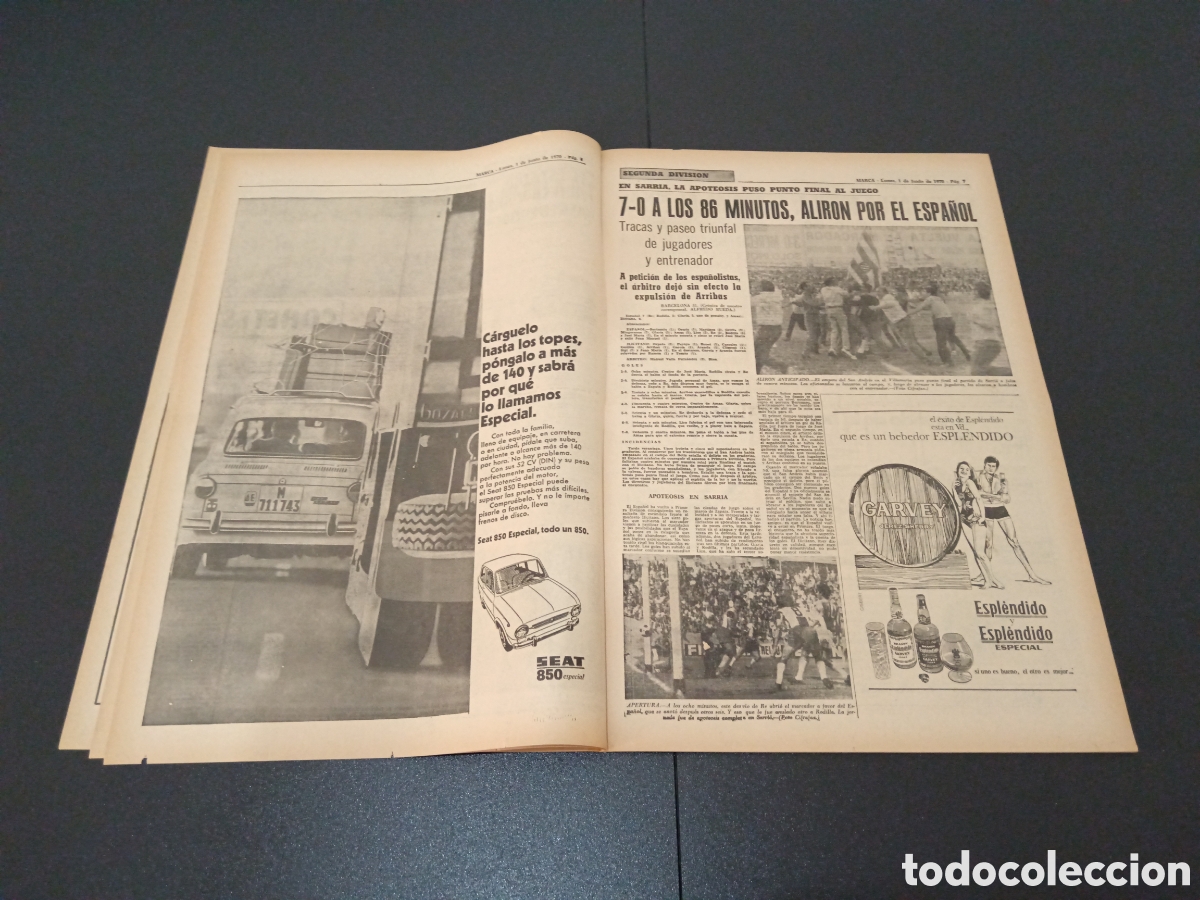 Coleccionismo deportivo: MARCA 01/06/1970 - Foto 4