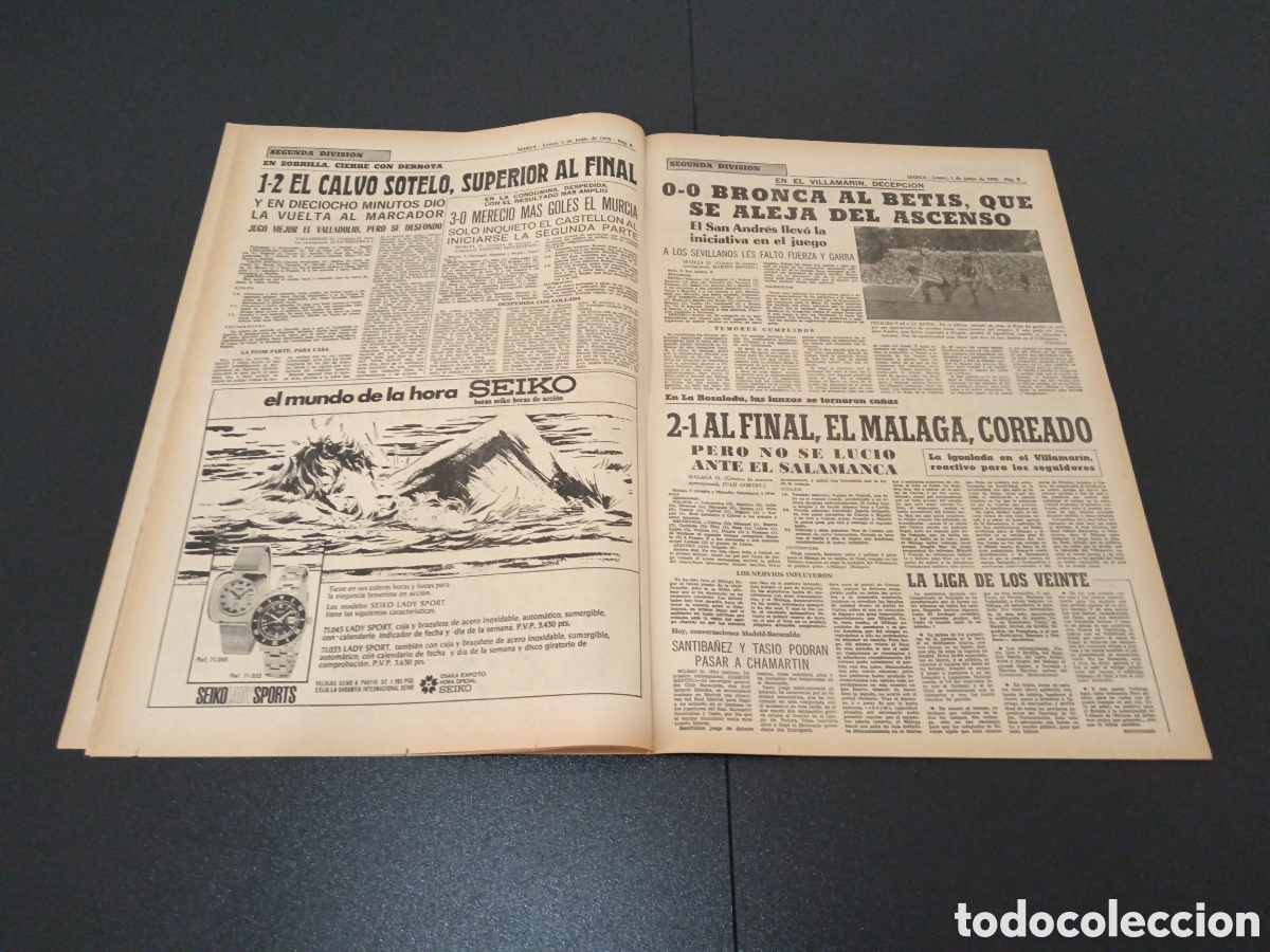 Coleccionismo deportivo: MARCA 01/06/1970 - Foto 5