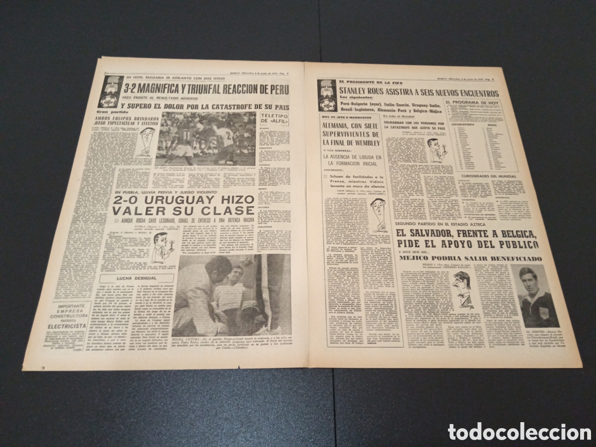 Coleccionismo deportivo: MARCA 03/06/1970 - Foto 3